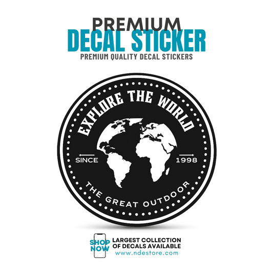 STICKER EXPLORE THE WORLD