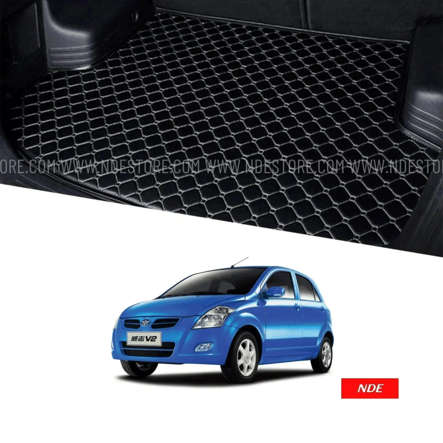 TRUNK FLOOR MAT 7D STYLE FOR FAW V2 - ndestore.com