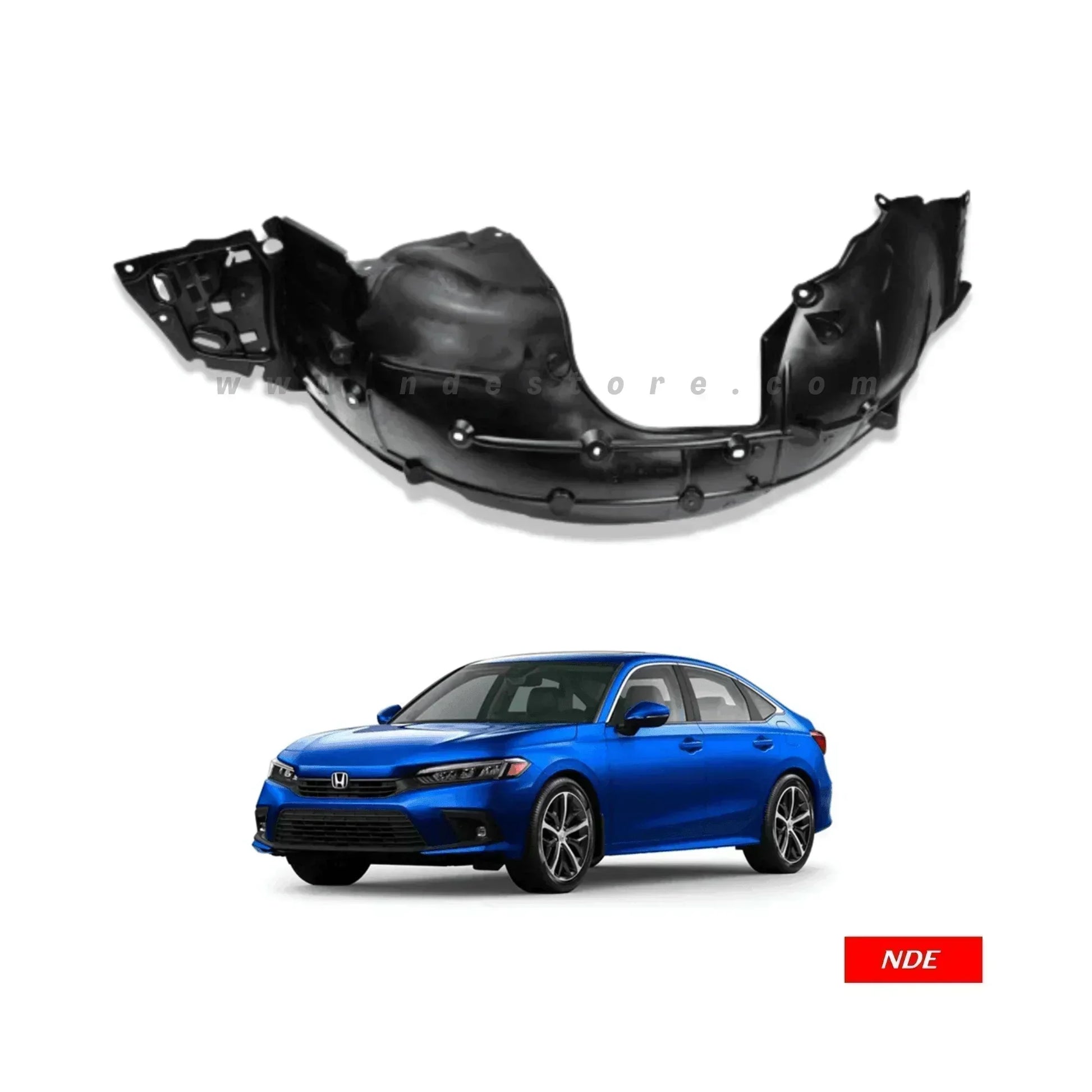 FENDER SHIELD LINER FOR HONDA CIVIC (2021-2025) - ndestore.com