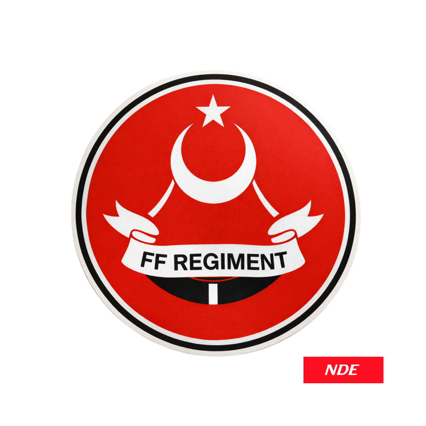 STICKER DECAL THE FF REGIMENT