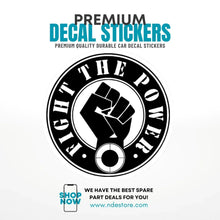 STICKER FIGHT THE POWER - ndestore.com