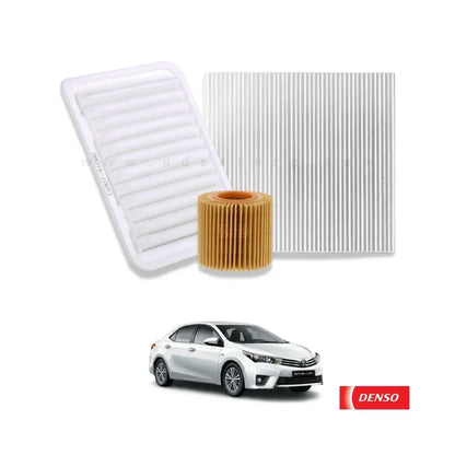 ESSENTIAL FILTER PACK DENSO FOR TOYOTA ALTIS 1.8 (2008-2025) - ndestore.com