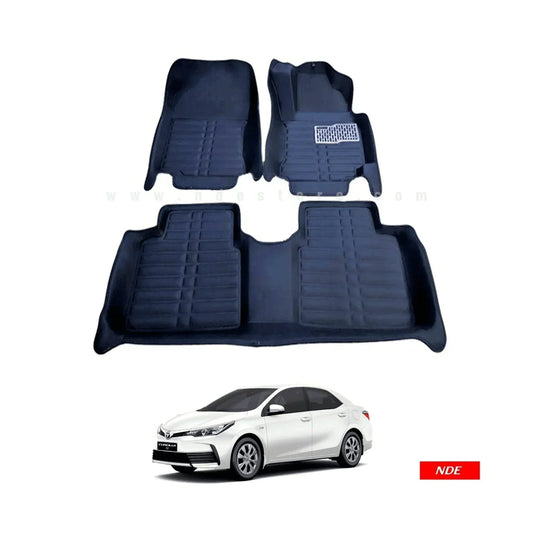 FLOOR MAT 5D STYLE FOR TOYOTA COROLLA (2008-2025) - ndestore.com