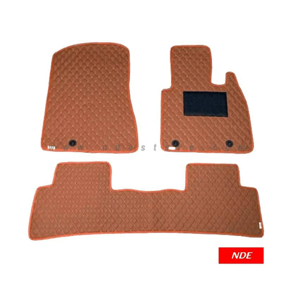 FLOOR MAT PREMIUM QUALITY FLAT 7D STYLE FOR HONDA BRV - ndestore.com