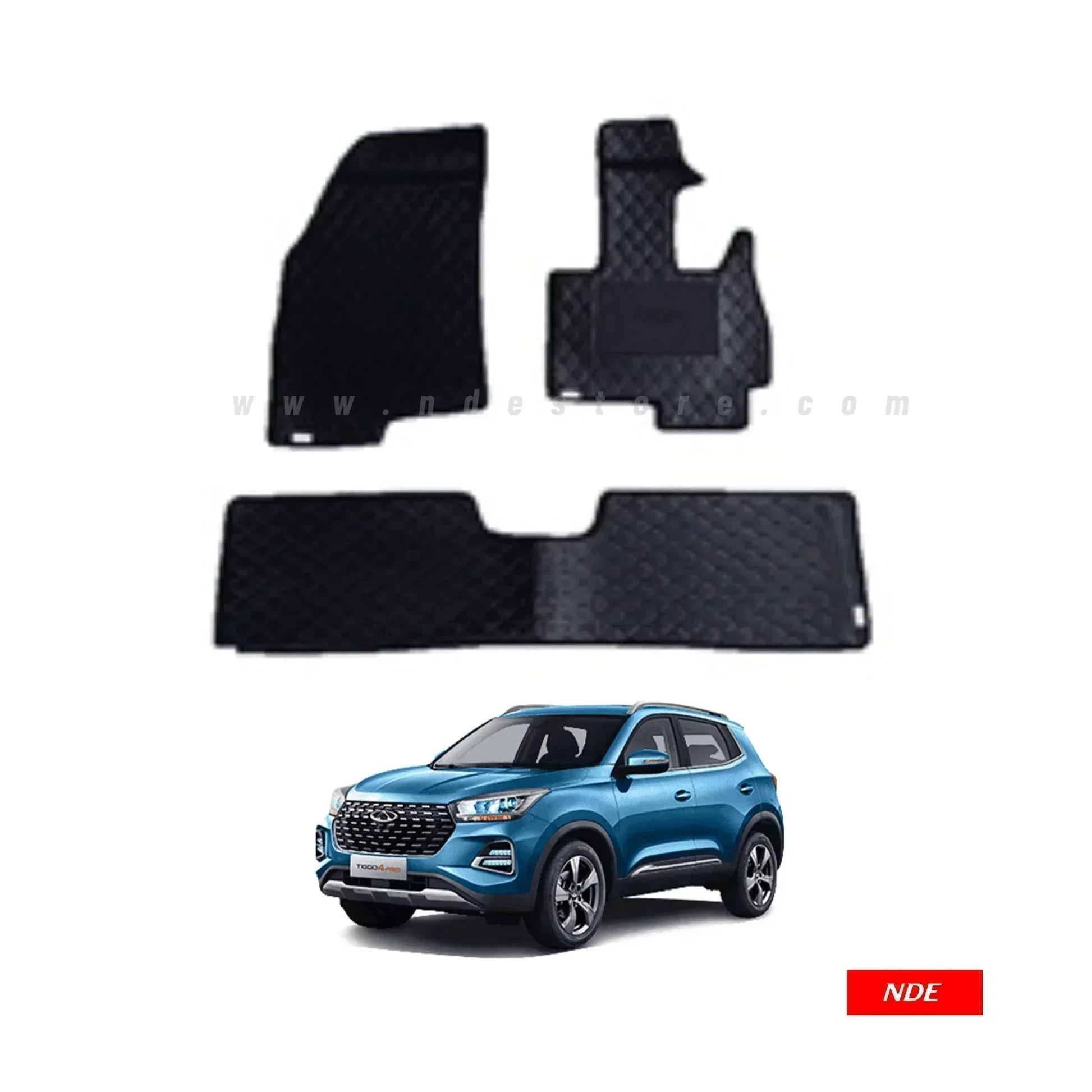 FLOOR MAT 7D FLAT STYLE FOR CHERY TIGGO 4 - ndestore.com