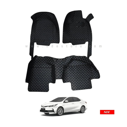 FLOOR MAT 7D STYLE FOR TOYOTA COROLLA (2008-2025) - ndestore.com