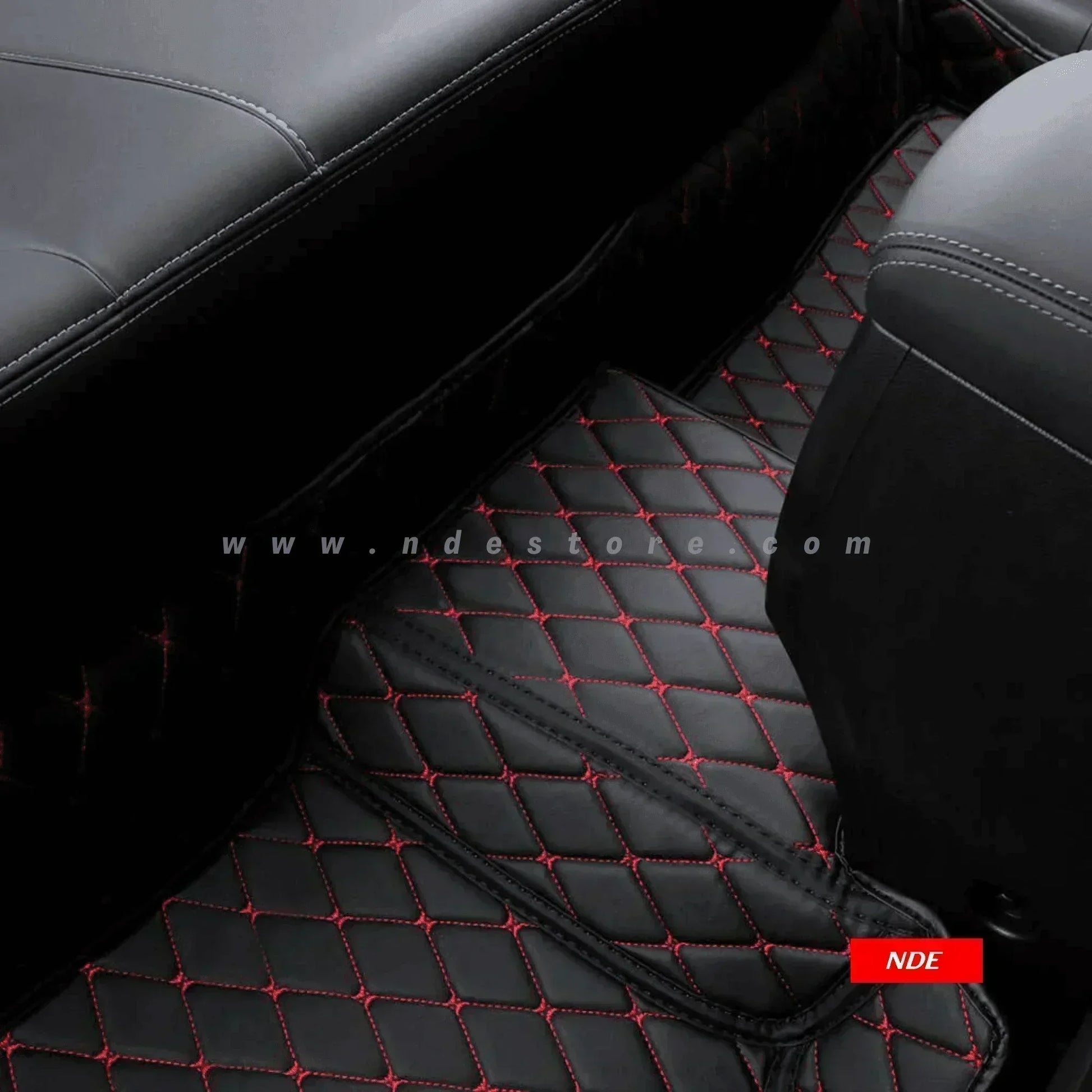 FLOOR MAT 7D STYLE BLACK COLOR FOR HONDA CIVIC (2021-2025) - ndestore.com