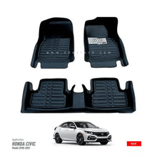 FLOOR MAT 5D STYLE FOR HONDA CIVIC (2016-2021) - ndestore.com