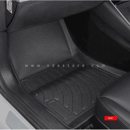 FLOOR MAT TPE STYLE PREMIUM QUALITY FOR TOYOTA COROLLA (2018-2025) - ndestore.com