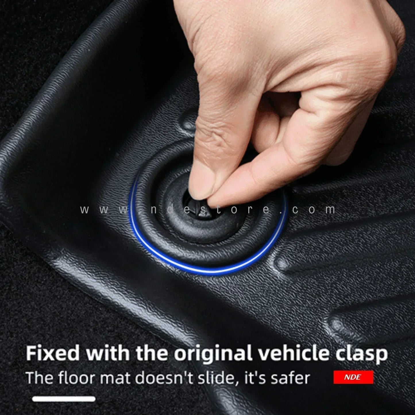 FLOOR MAT TPE STYLE PREMIUM QUALITY FOR SUZUKI SWIFT (2021-2025) - ndestore.com