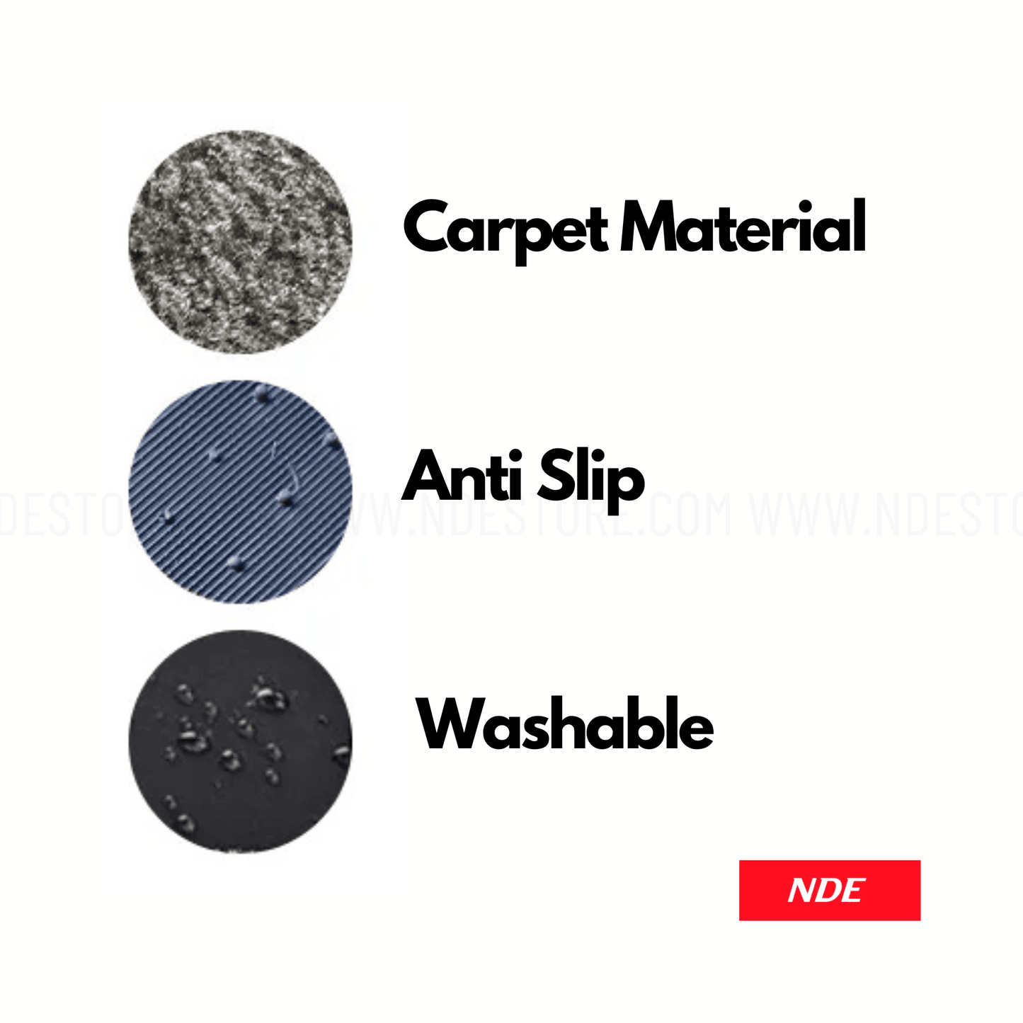 FLOOR MAT CARPET FOR HONDA N ONE - ndestore.com