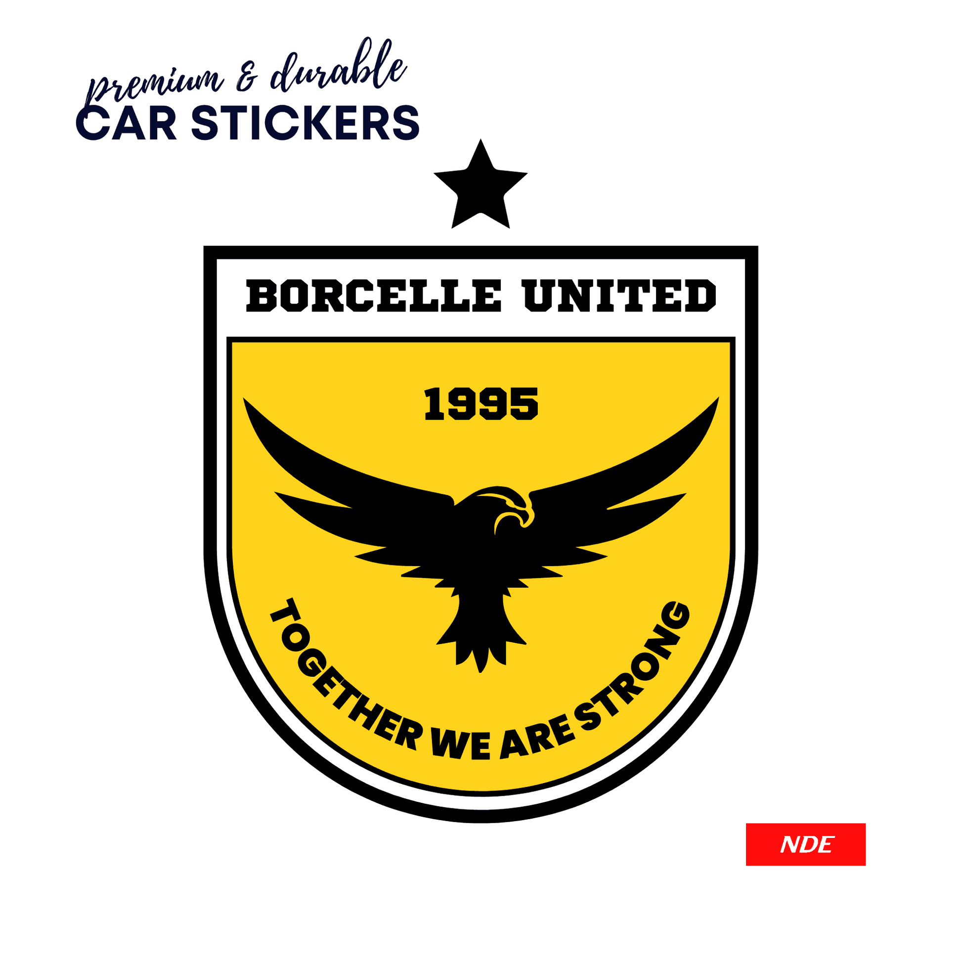 STICKER, FOOTBALL CLUB - ndestore.com