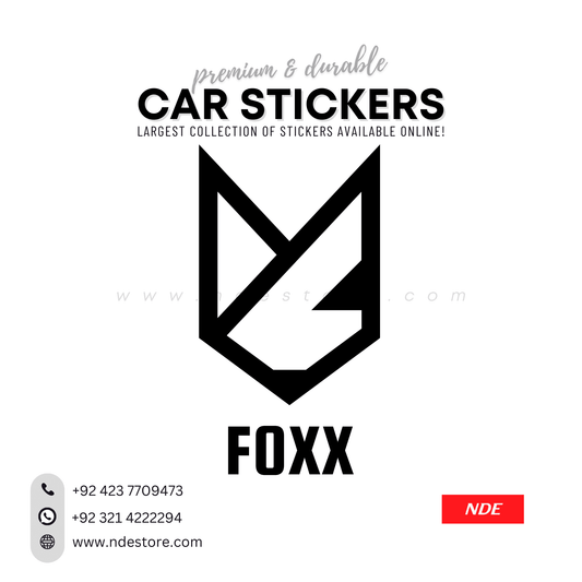STICKER FOX (FO-004) - ndestore.com