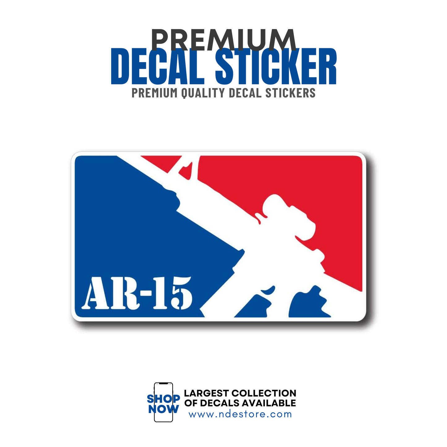 STICKER DECAL FIREARM