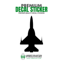 STICKER DECAL JET F16