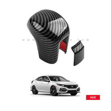 GEAR SHIFT KNOB COVER FOR HONDA CIVIC (2017-2021) - ndestore.com
