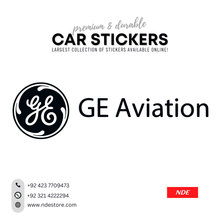 STICKER GENERAL ELECTRONICS AVIATION - ndestore.com