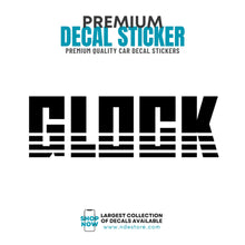 STICKER DECAL GLOCK
