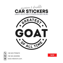 STICKER G.O.A.T GREATES OF ALL TIME - ndestore.com