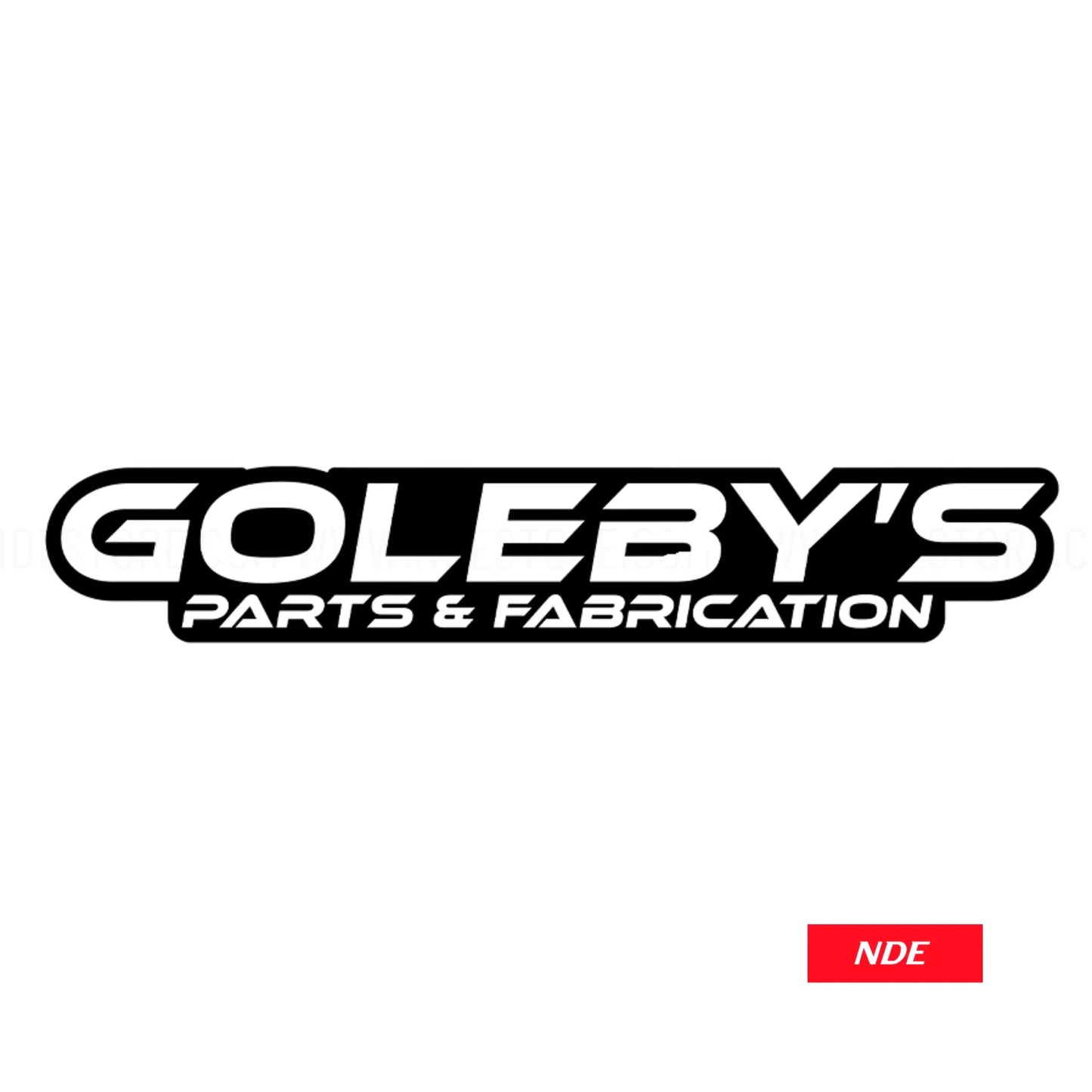 STICKER DECAL GOLEBY'S
