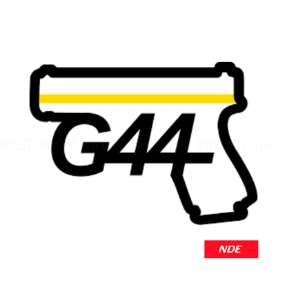 STICKER DECAL GLOCK G44