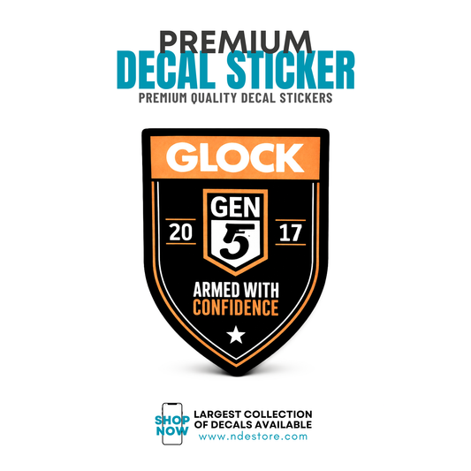 STICKER DECAL GLOCK GEN 5