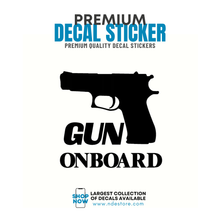STICKER DECAL ONBOARD