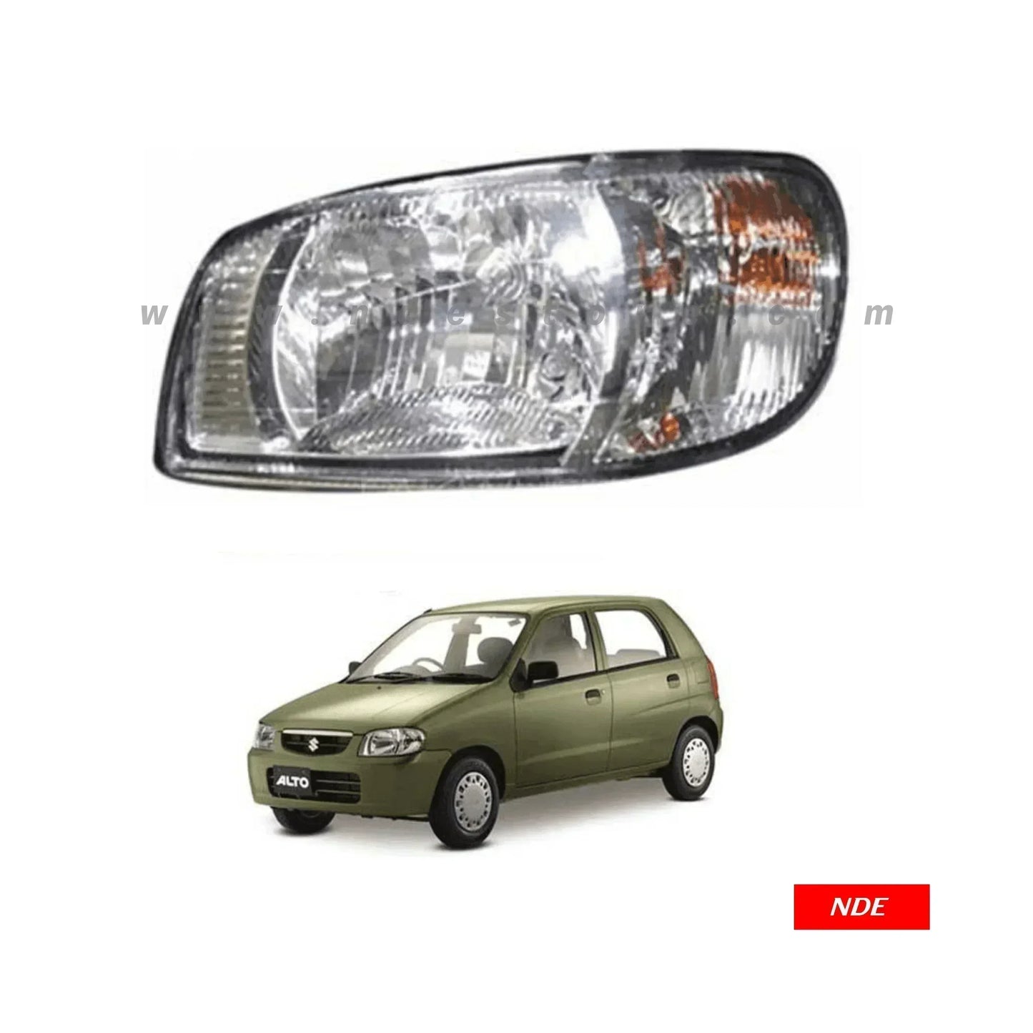HEAD LIGHT ASSY FOR SUZUKI ALTO VXR (2002-2008) - ndestore.com
