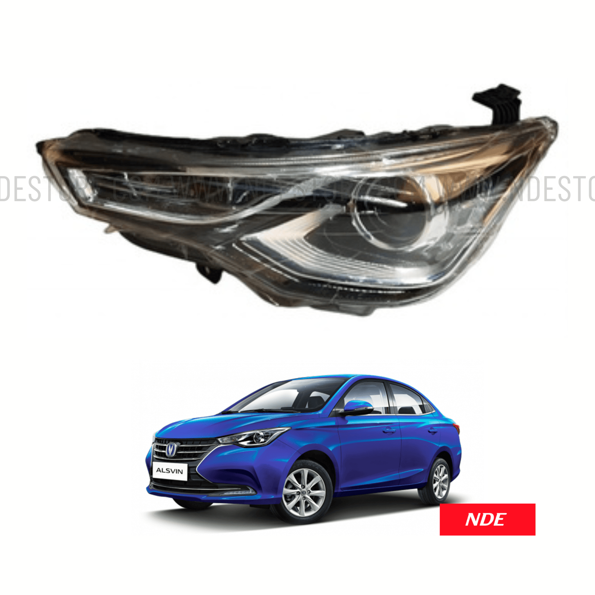 HEAD LIGHT ASSY FOR CHANGAN ALSVIN - ndestore.com