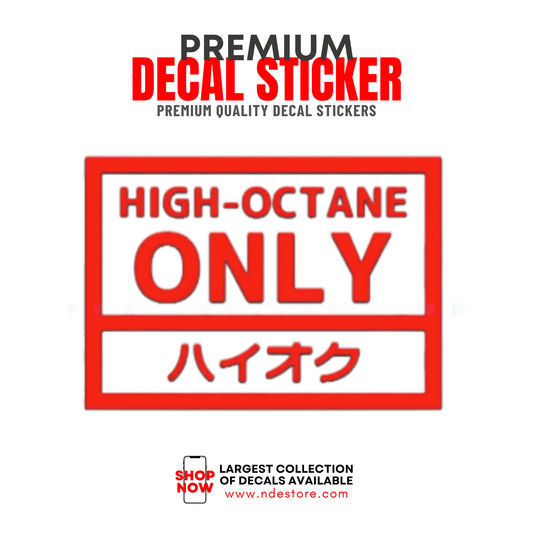 STICKER HIGH OCTANE