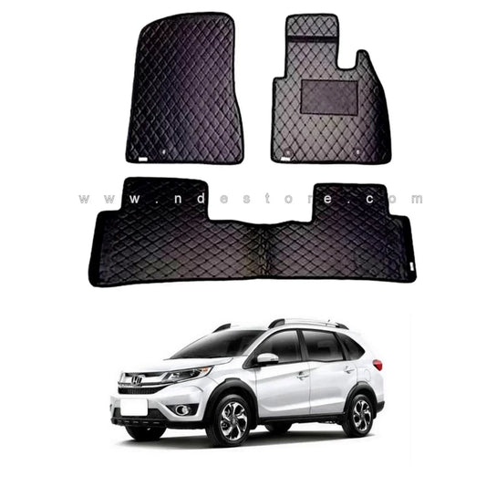 FLOOR MAT PREMIUM QUALITY FLAT 7D STYLE FOR HONDA BRV - ndestore.com