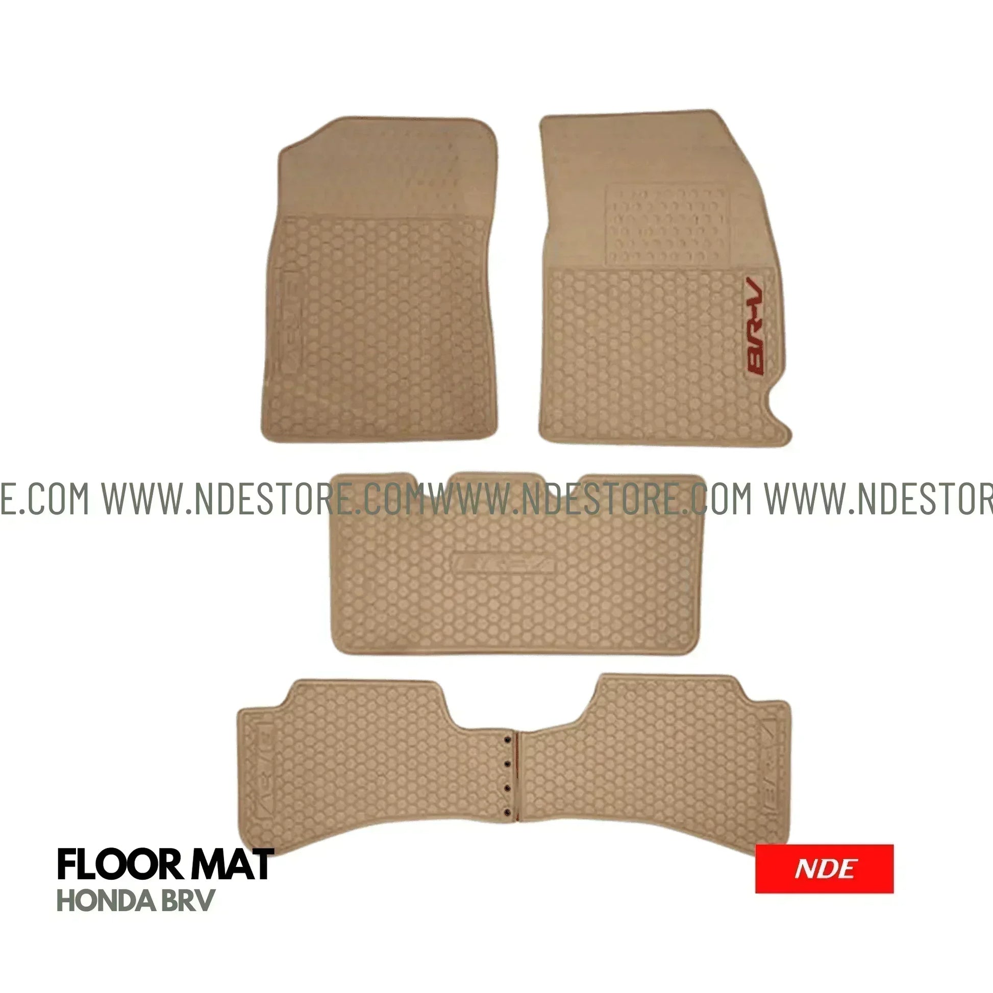 FLOOR MAT RUBBER FOR HONDA BRV (IMPORTED) - ndestore.com