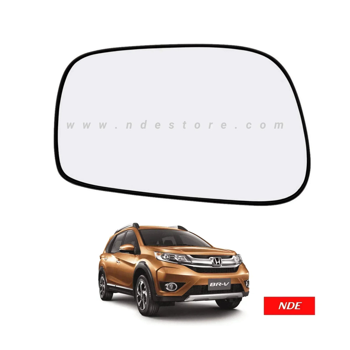 SIDE MIRROR GLASS FOR HONDA BRV - ndestore.com