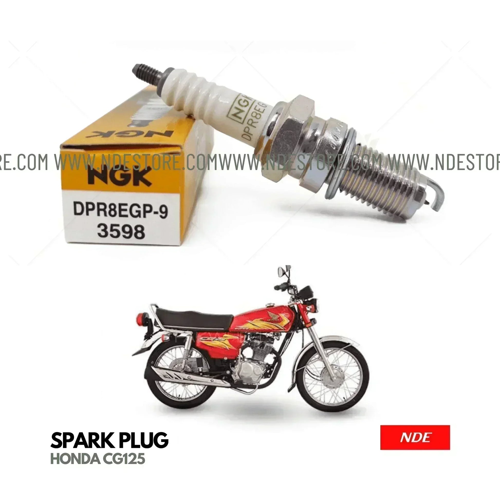 SPARK PLUG NGK G POWER FOR HONDA CG125 - ndestore.com