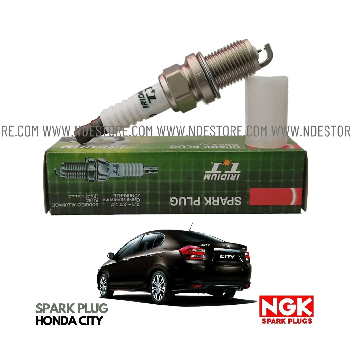 SPARK PLUG DENSO IRIDIUM TWIN TIP FOR HONDA CITY (2008-2021) - ndestore.com