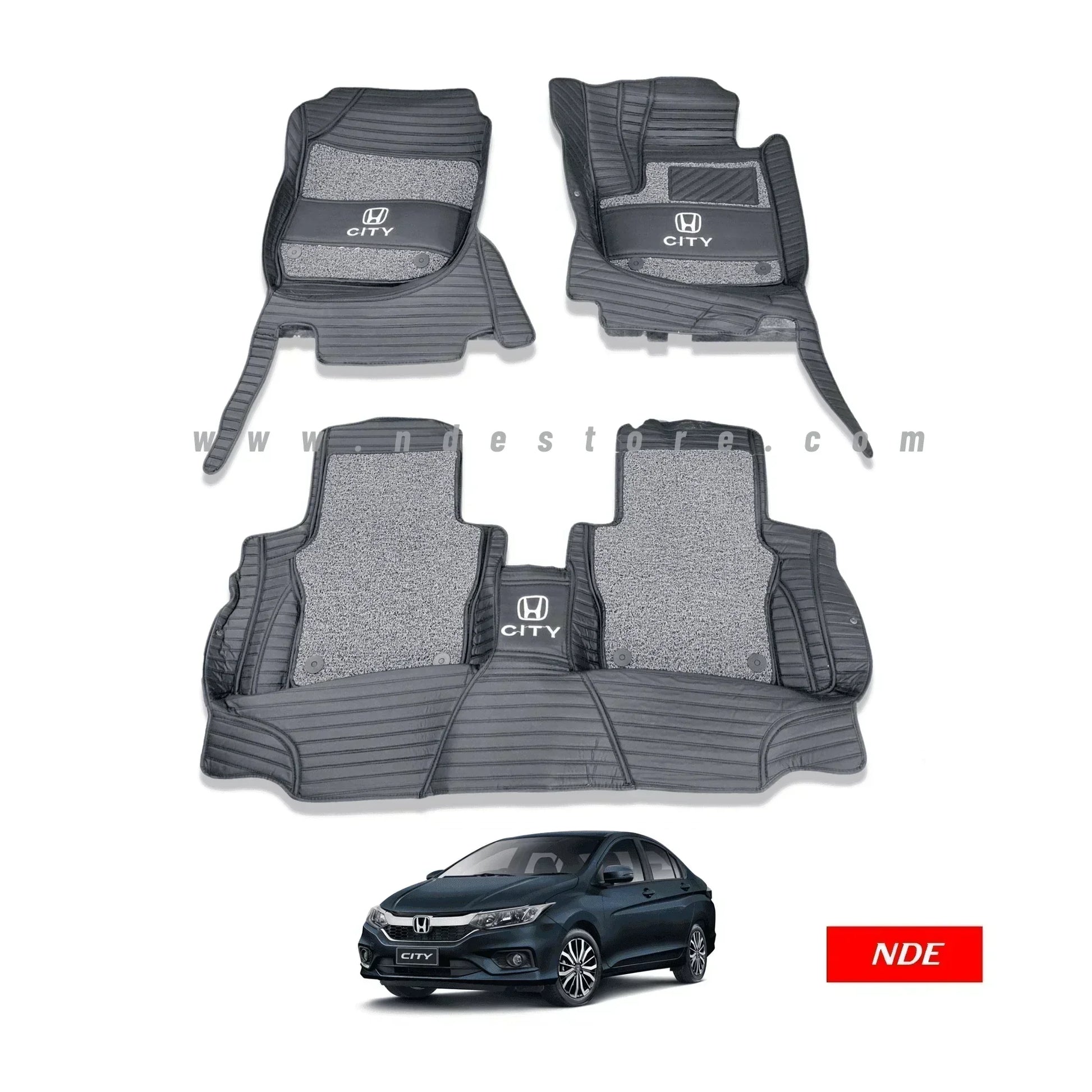 FLOOR MAT 10D FOR HONDA CITY (2021-2025) - ndestore.com