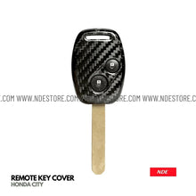 KEY COVER CARBON FIBER STYLE FOR HONDA CITY (2008-2021) - ndestore.com