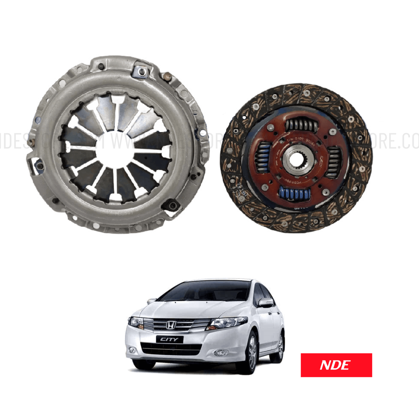 CLUTCH PLATE AND PRESSURE FCC FOR M/T HONDA CITY (2008-2021) - ndestore.com