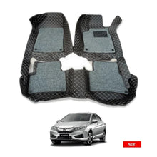 FLOOR MAT 9D STYLE BLACK FOR HONDA CITY (2021-2025) - ndestore.com