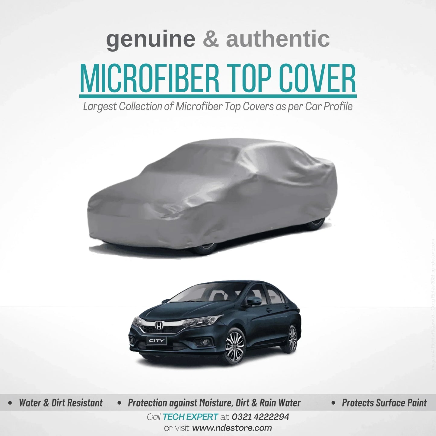 TOP COVER MICROFIBER FOR HONDA CITY - ndestore.com
