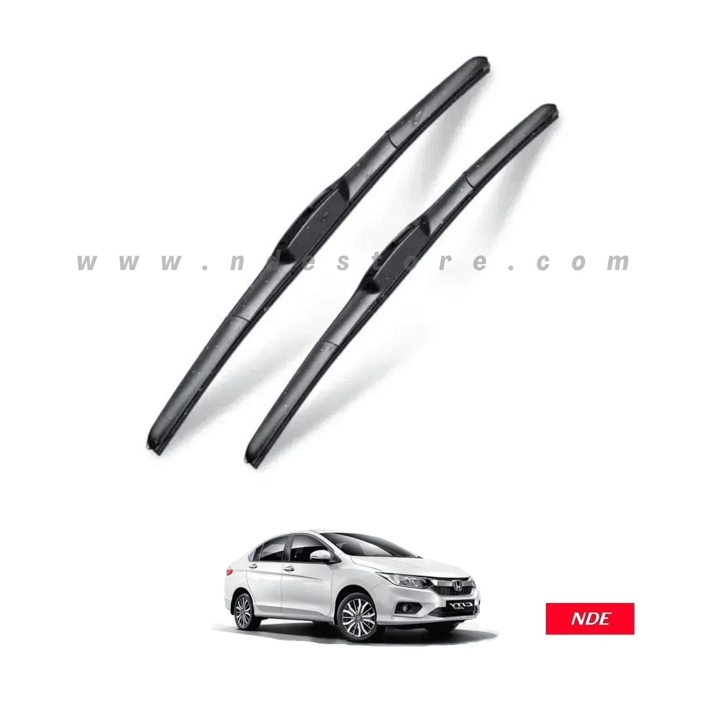 WIPER BLADE AERODYNAMIC TYPE FOR HONDA CITY (2008-2021) - ndestore.com