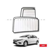 SUN SHADE WHITE WRINKLE FOR HONDA CITY (2002-2008) - ndestore.com