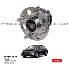 Rear wheel hub for Honda Civic 2006-2012, car part replacement for Pakistani vehicles