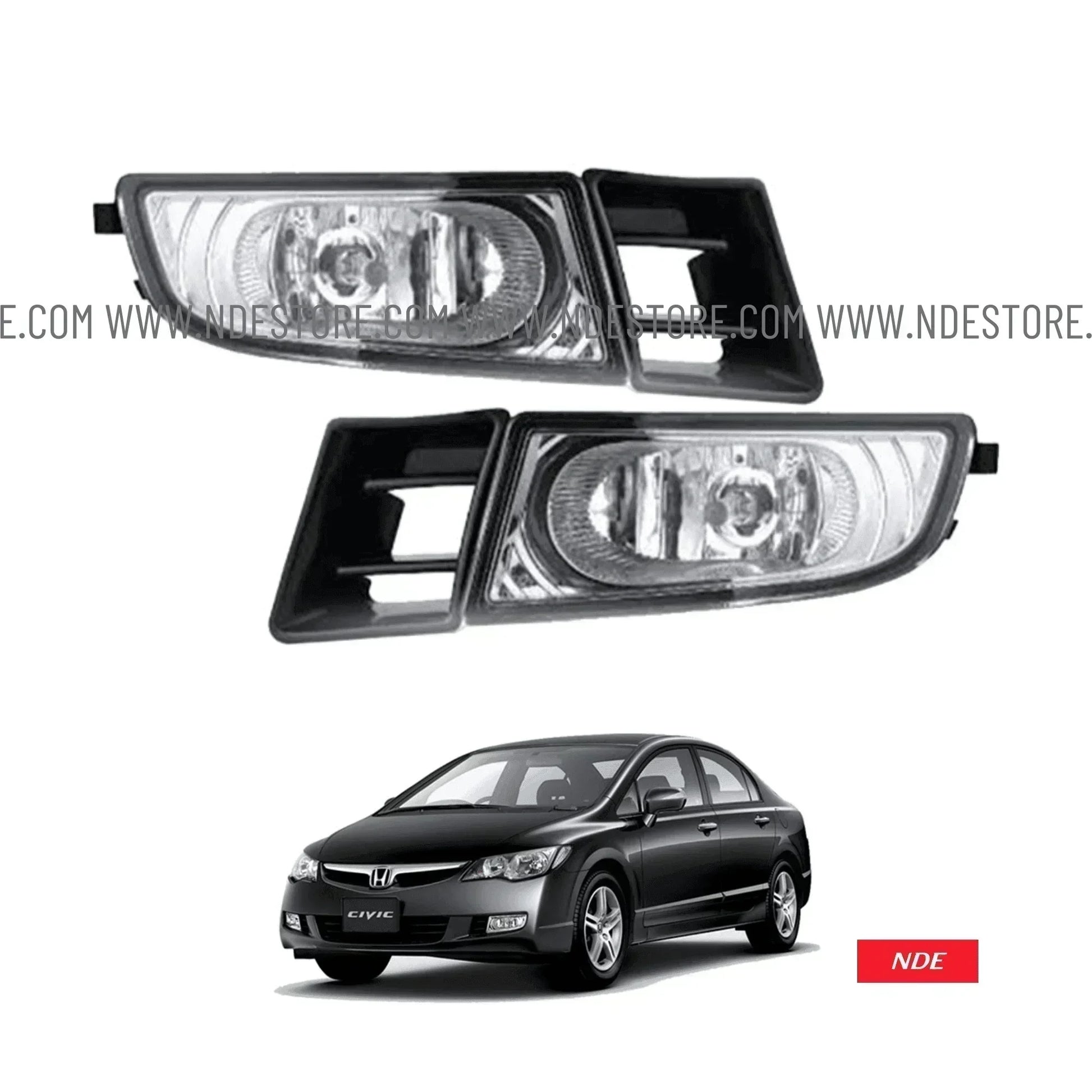 FOG LIGHT ASSY FOR HONDA CIVIC (2006-2012) - ndestore.com