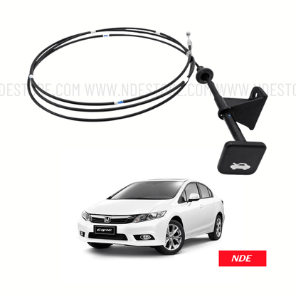 CABLE ASSY HOOD LOCK OPENER CONTROL FOR HONDA CIVIC REBIRTH (2012-2016) - ndestore.com