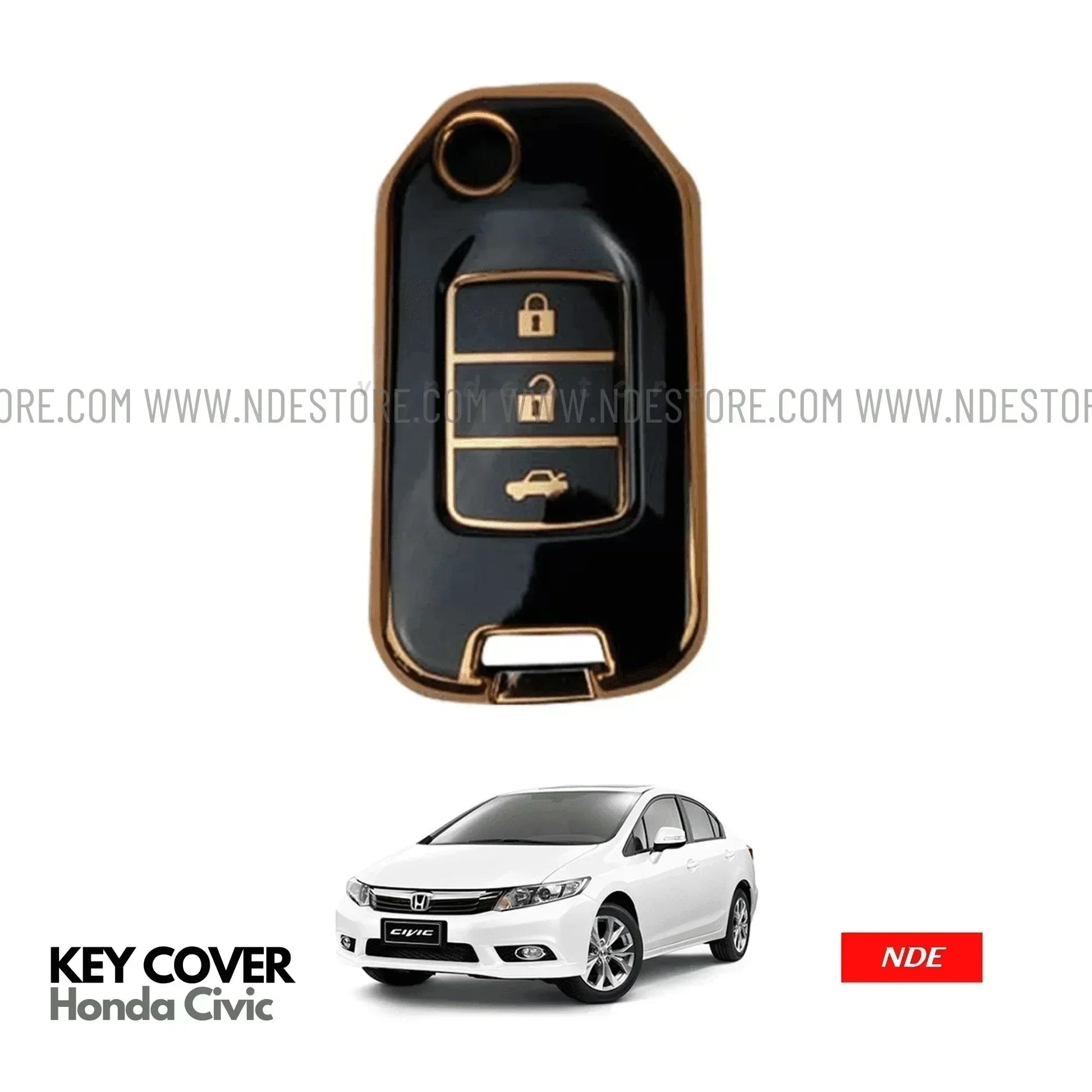 KEY COVER TPU STYLE FOR HONDA CIVIC (2012-2016) - ndestore.com