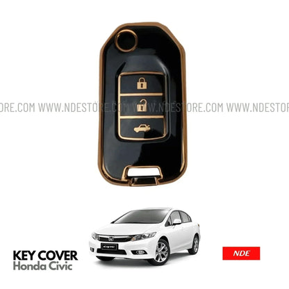 KEY COVER TPU STYLE FOR HONDA CIVIC (2012-2016) - ndestore.com