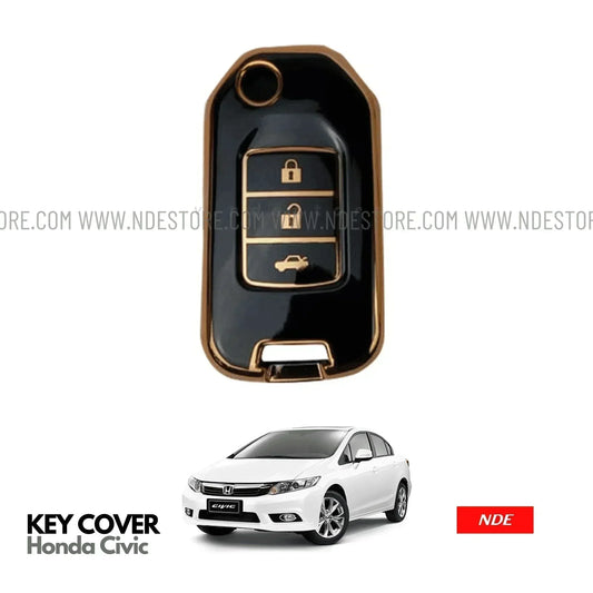 KEY COVER TPU STYLE FOR HONDA CIVIC (2012-2016) - ndestore.com