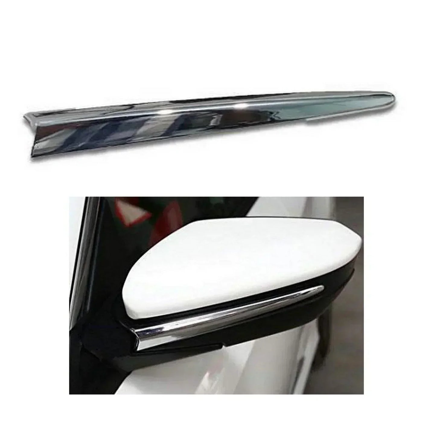 SIDE MIRROR CHROME TRIM FOR HONDA CIVIC (2016-2021) - ndestore.com