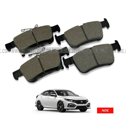 BRAKE, DISC PAD REAR FOR HONDA CIVIC (2016-2021) - ndestore.com